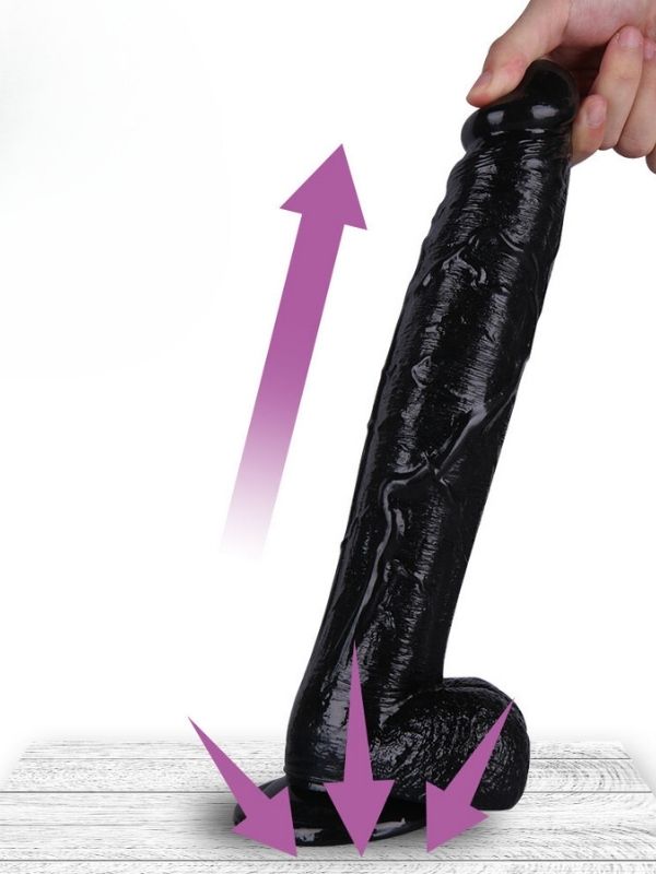 Noctis 30cm Siyah Dildo No:39