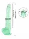 Noctis 33cm Yeşil Realistik Dildo No:154