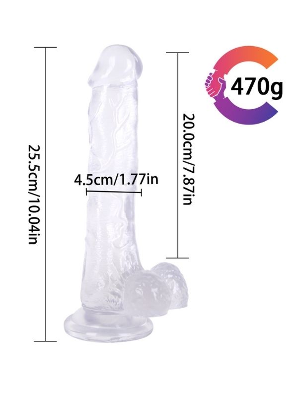 Noctis Beyaz 25,5cm Dildo No:1