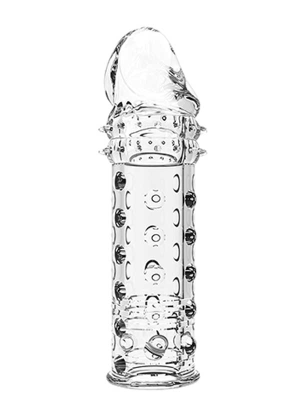 Penextender Tırtıklı Saydam Penis Kılıfı 16.3 cm