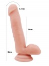 Philander 18cm Kıkırdaklı Gerçekçi Dildo