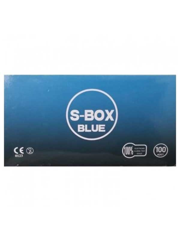 S-BOX BLUE 100&apos;LÜ PREZVATİF