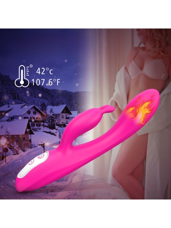 S-Hande Çift Motorlu Isıtmalı 9 Modlu Tavşan Vibratör