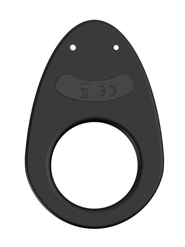 Titreşimli Şarjlı Penis Halkası Siyah