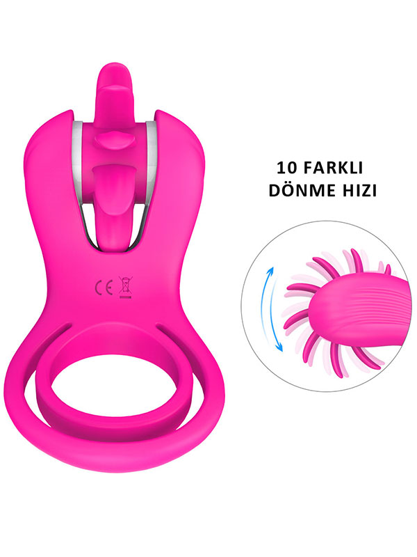 Wind Dönen Sihirli Dil Titreşim Halkası