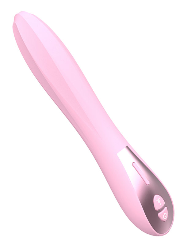 Xuanai Özel Kabartmalı Şarjlı Vibratör - Pembe Model 2