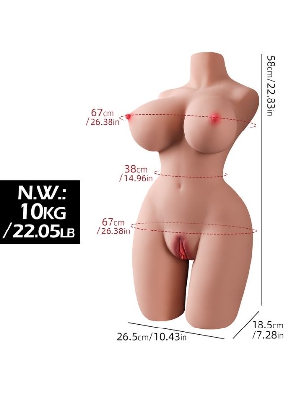 Yarım Bacaklı yarım vücut